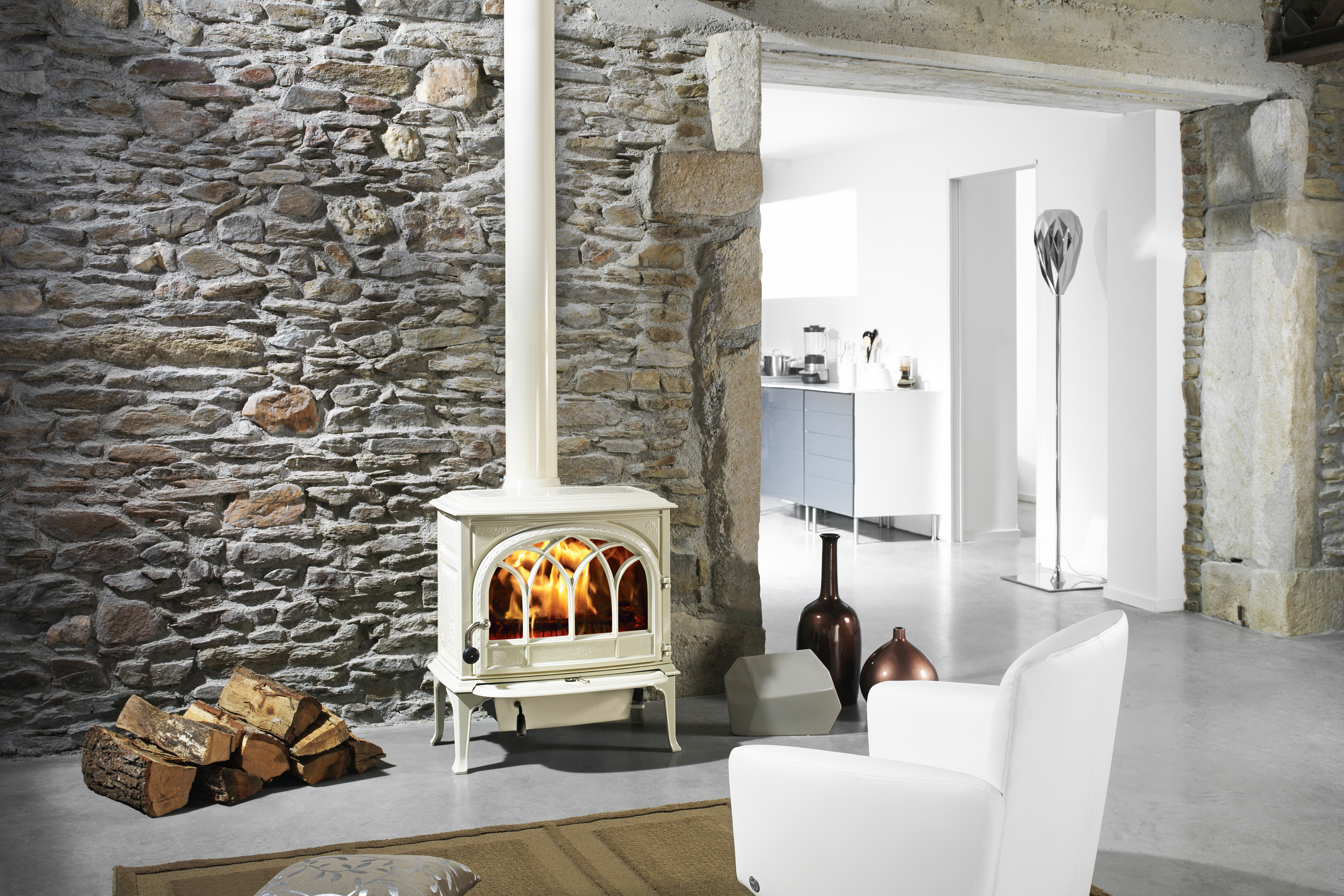 Wood Burning Stoves : Jotul F400